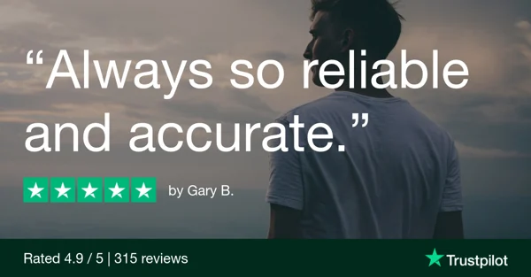 Trustpilot Review - Gary B33-15-25