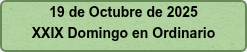 19 de Octubre de 2025 XXIX Domingo en Ordinario