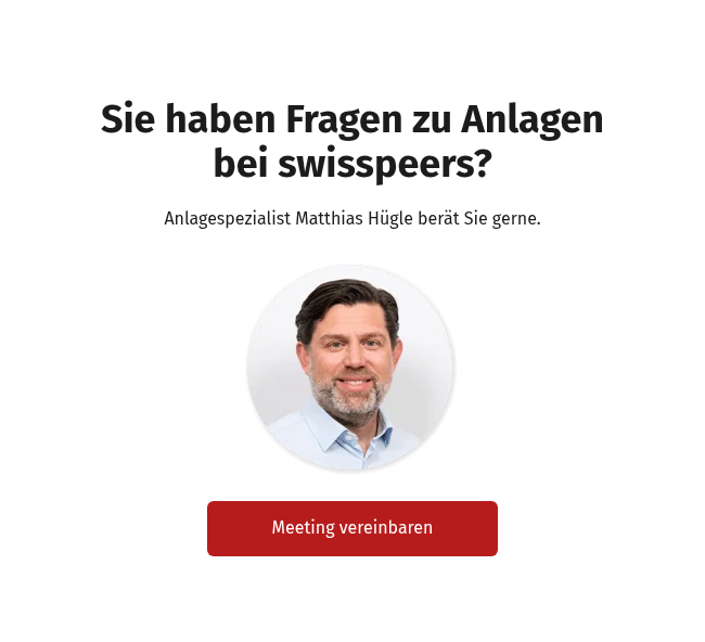 Sie haben Fragen zu Anlagen bei swisspeers?