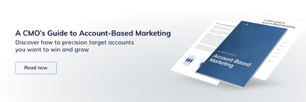 Download our eBook: "A CMO’s Guide to Account-Based Marketing"