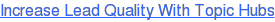 Increase Lead Quality With Topic Hubs