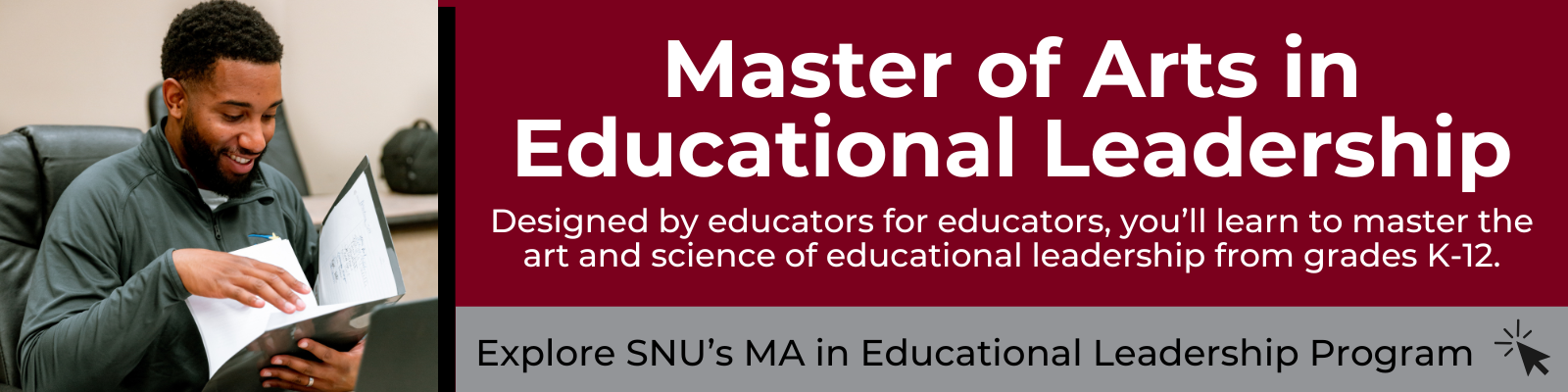 Master of Arts in Educational Leadership