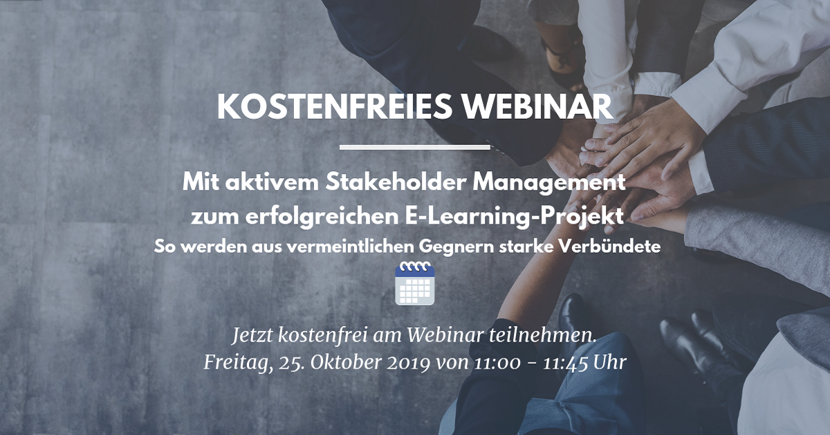 Webinar: Aktives Stakeholder Management