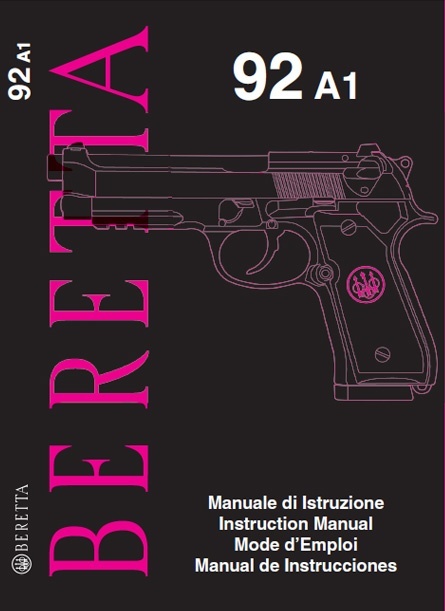 Firearms Shotgun Pistols Product Beretta Manual