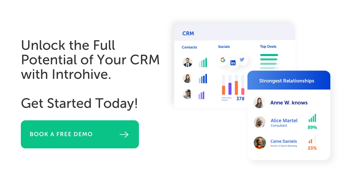 Unlock the full potential of your CRM with Introhive