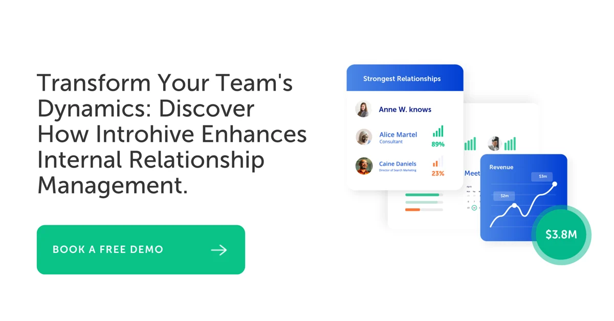 Transform your Team's Dynamics: Discover How Introhive Enhances Internal Relationship Management.