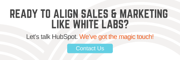 align sales and marketing - hubspot