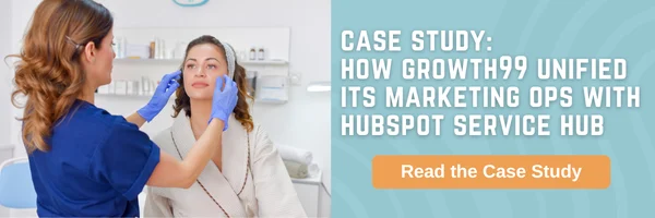case study: how growth99 unified marketing ops with hubspot service hub