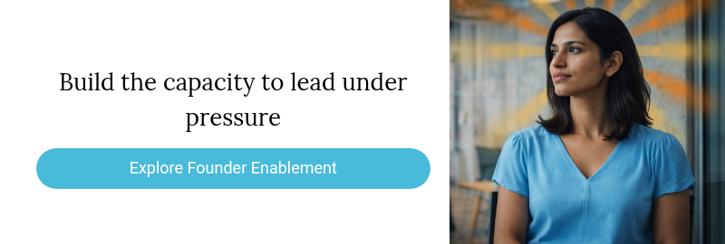 Build the capacity to lead under pressure