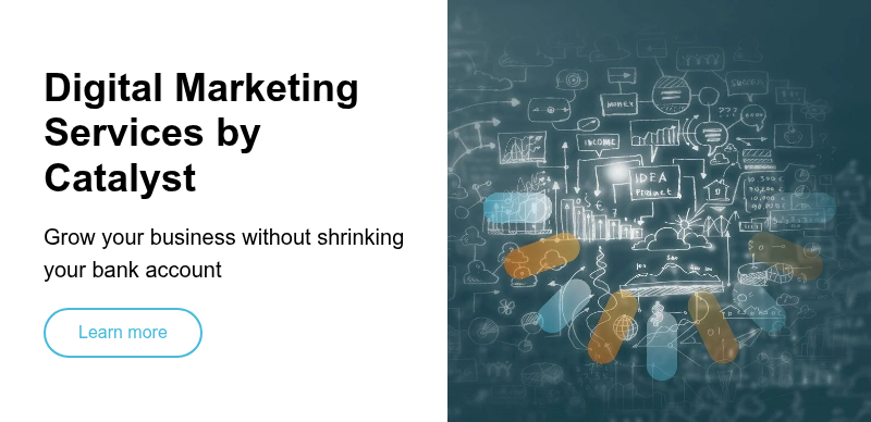 Digital Marketing Services by Catalyst &nbsp; Grow your business without shrinking your bank account