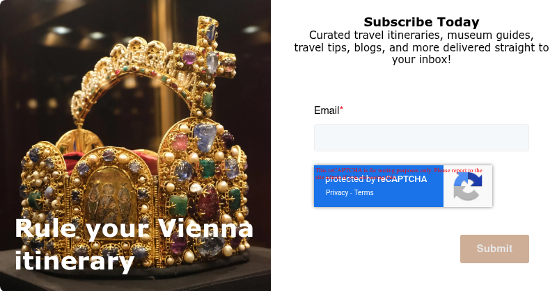 Rule your Vienna itinerary