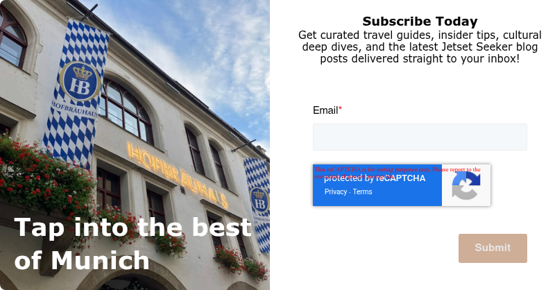 Tap into the best of Munich