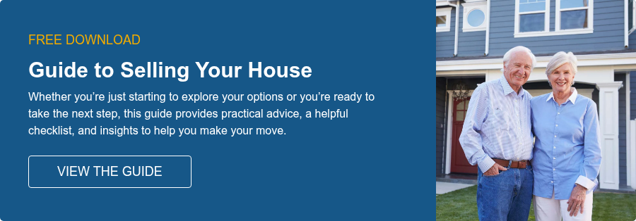 FREE DOWNLOAD Guide to Selling Your House Whether you’re just starting to explore your options or you’re ready to take the next step, this guide provides practical advice, a helpful checklist, and insights to help you make your move.  
