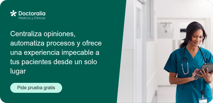 Centraliza opiniones, automatiza procesos y ofrece una experiencia impecable a  tus pacientes desde un solo lugar Pide prueba gratis