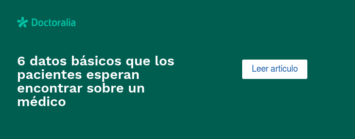 6 datos básicos que los pacientes esperan encontrar sobre un médico   Leer artículo