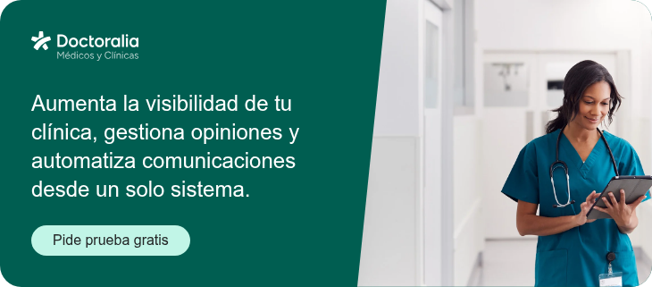 Aumenta la visibilidad de tu clínica, gestiona opiniones y automatiza  comunicaciones desde un solo sistema.  Pide prueba gratis