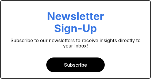 Newsletter Sign-Up