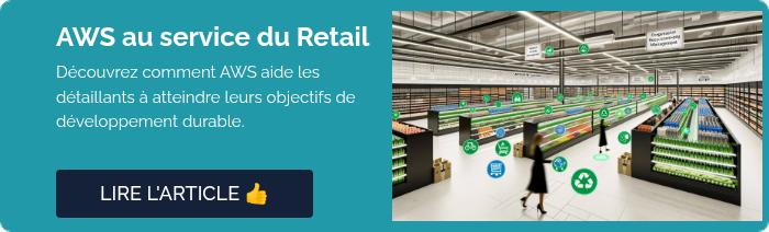 AWS au service du Retail Découvrez comment AWS aide les détaillants à atteindre leurs objectifs de développement durable.