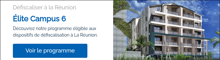 Défiscaliser à la Réunion Élite Campus 6 Découvrez notre programme éligible aux dispositifs de défiscalisation à La Réunion.  
