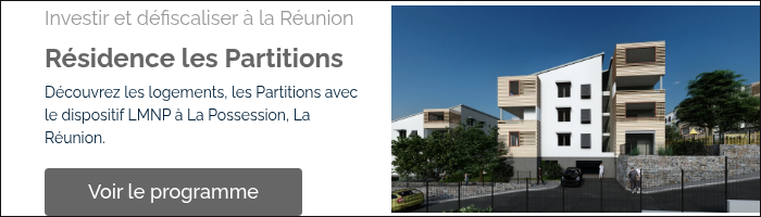 Investir et défiscaliser à la Réunion Résidence les Partitions Découvrez les logements, les Partitions avec le dispositif LMNP à La Possession, La Réunion.  