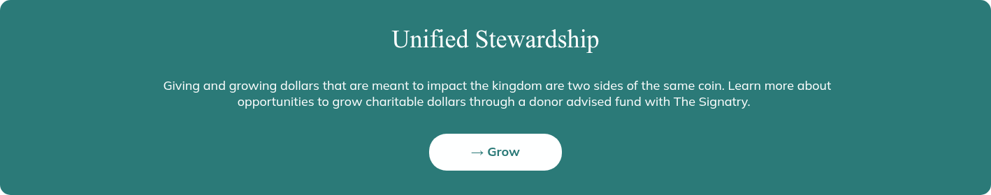Unified Stewardship