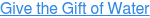 Give the Gift of Water