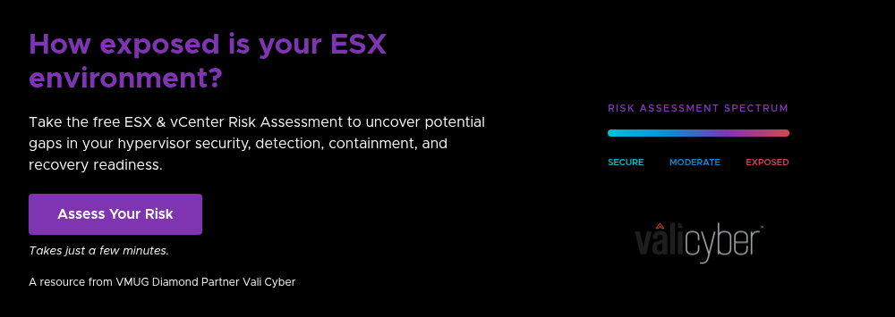 How exposed is your ESX environment?
