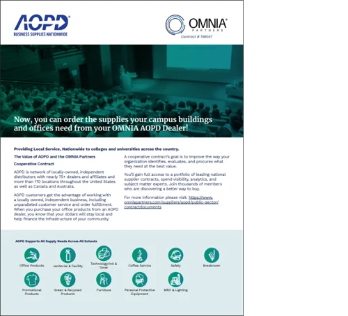 OMNIA Partners | AOPD | Higher Education