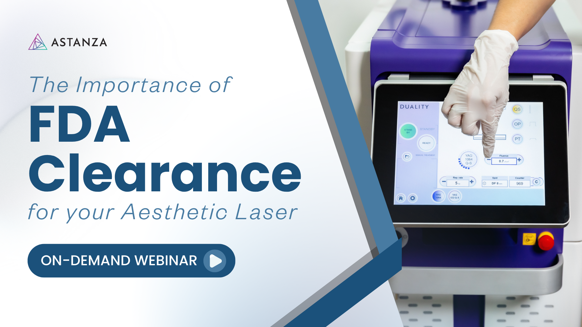 ON DEMAND webinar - the importance of FDA clearance for your aesthetic laser - june 18th