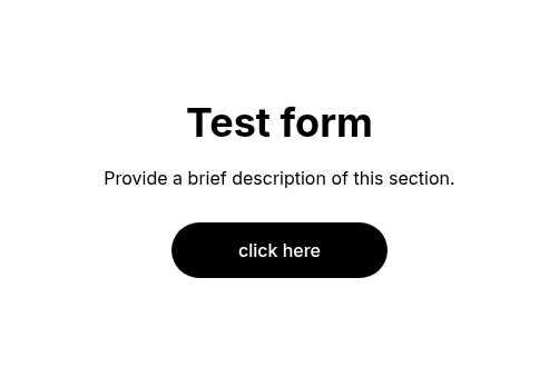 Test form
