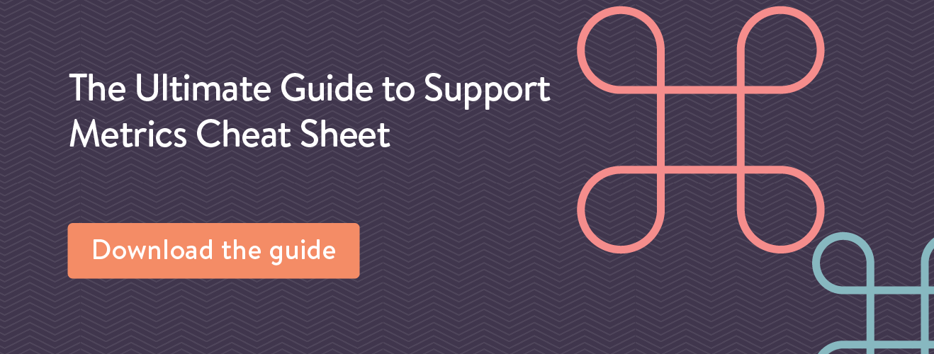 the ultimate guide to customer support metrics cheat sheet