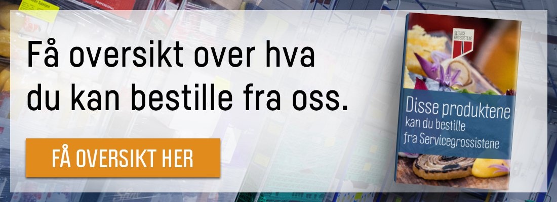 Få oversikt over hva du kan bestille fra oss. Få oversikt her.