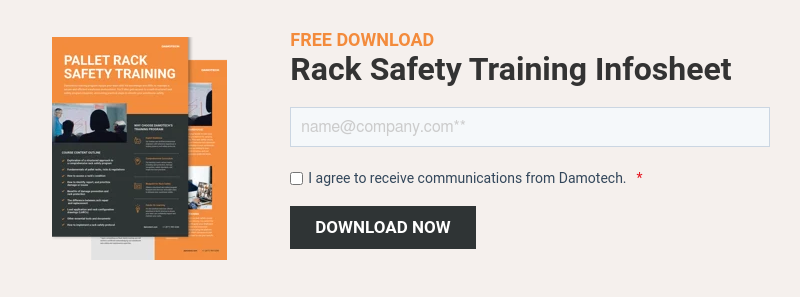 Rack Safety Training Infosheet