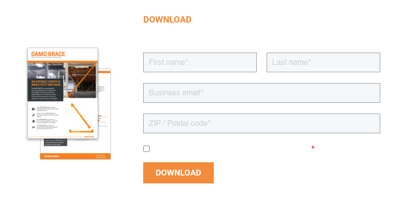 Product sheet - DAMO BRACE