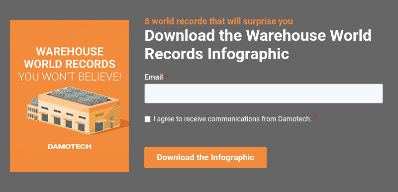 Warehouse world records graphic