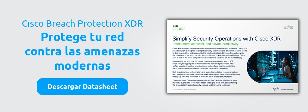 CTA- Datasheet CISCO Breach Protection XDR 