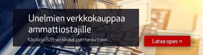 Unelmien verkkokauppaa ammattiostajille