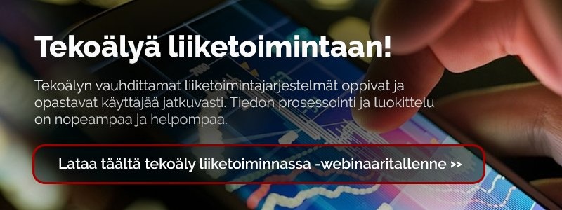 tekoalya-liiketoimintaan
