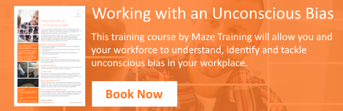 Working With An Unconscious Bias Course CTA