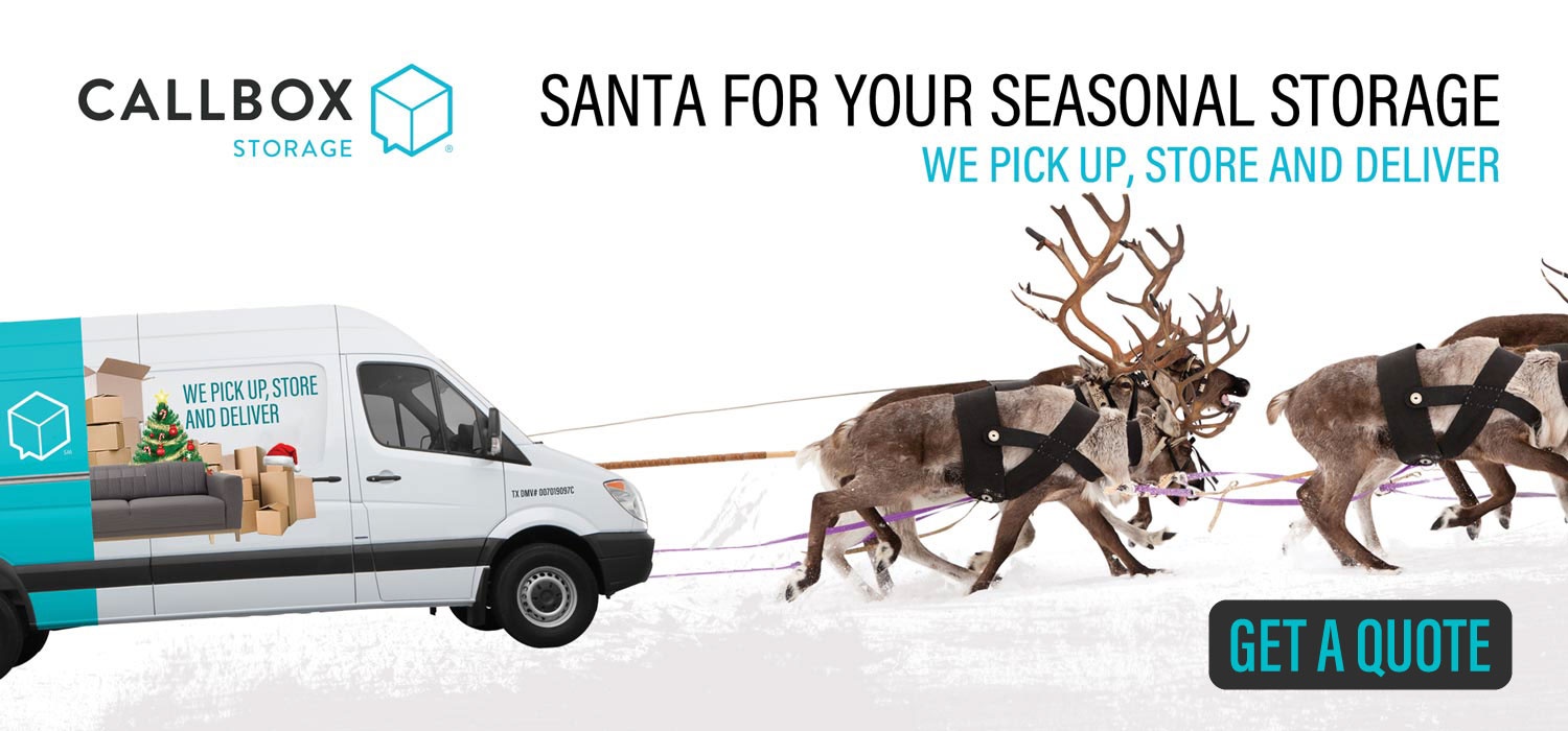 Storing Holiday Decorations Callbox Storage