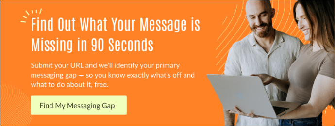 find my messaging gap cta