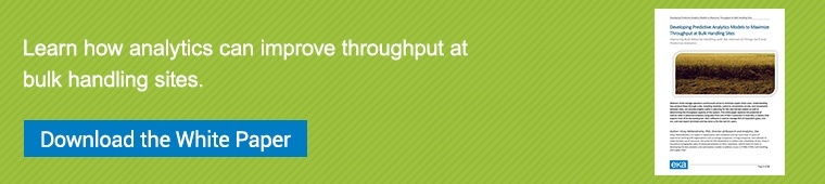 Developing predictive analytics to maximize bulk throughput