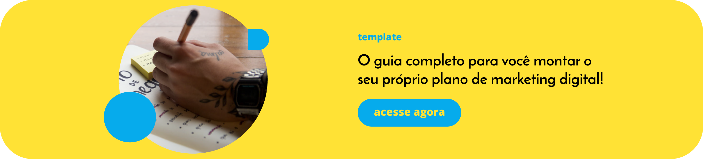 Template Plano de marketing digital
