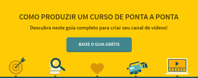 como produzir um curso online de ponta a ponta e montar um EAD mesmo com baixo investimento