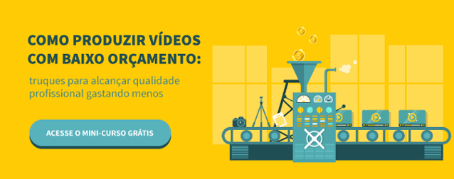 minicurso para gravar vídeos e gravar áudio com baixo orcamento