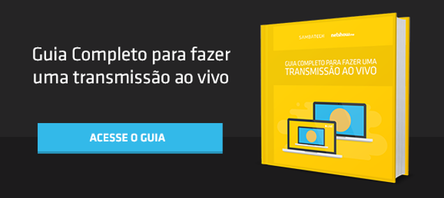 como fazer transmissao ao vivo