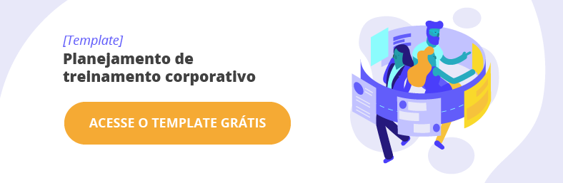 template para planejar treinamento corporativo