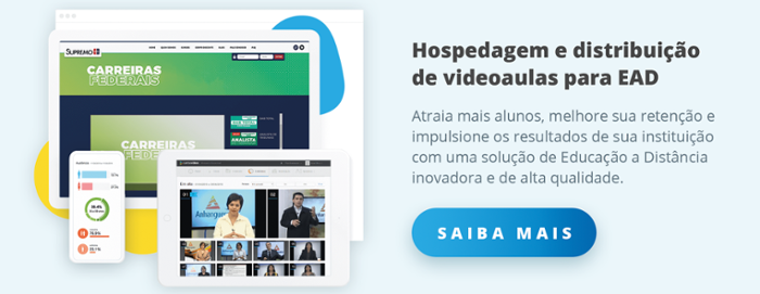 Saiba mais sobre hospedagem e distribuição de videoaulas