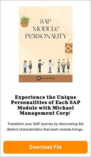 SAP Module Personality-ENG Version -1-1