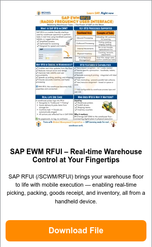 SAP EWM RFUI   (Radio Frequency User Interface)-1